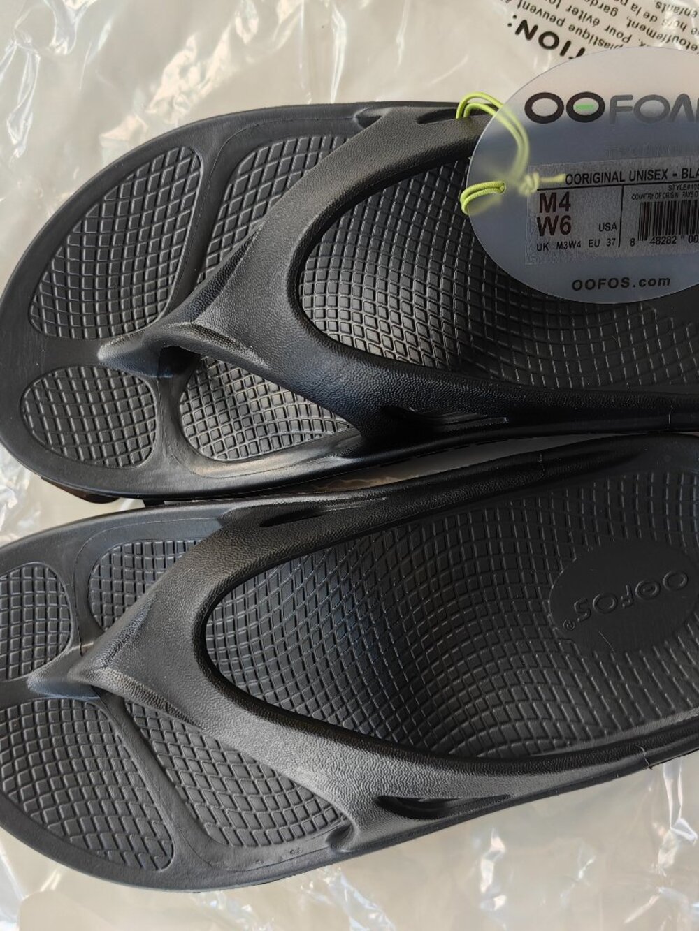 OOFOS OOLALA Women's Recovery Sandal #1000 - Black